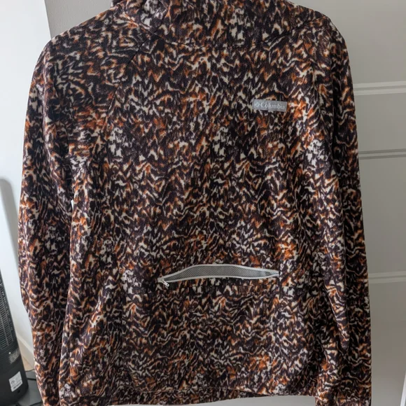 Columbia Patterned Fleece Jacket - Picture 1 of 3